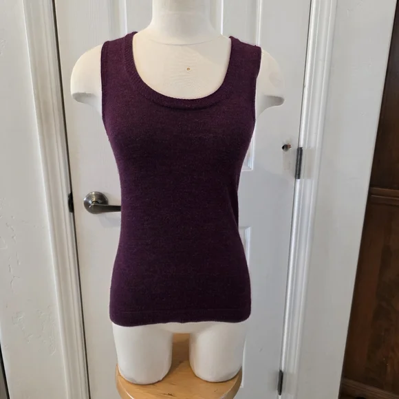 Coldwater Creek Deep Purple Tank Top - Picture 1 of 8
